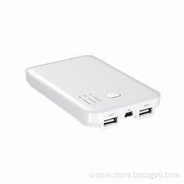 Rechargeable Power Bank with Double USB Port